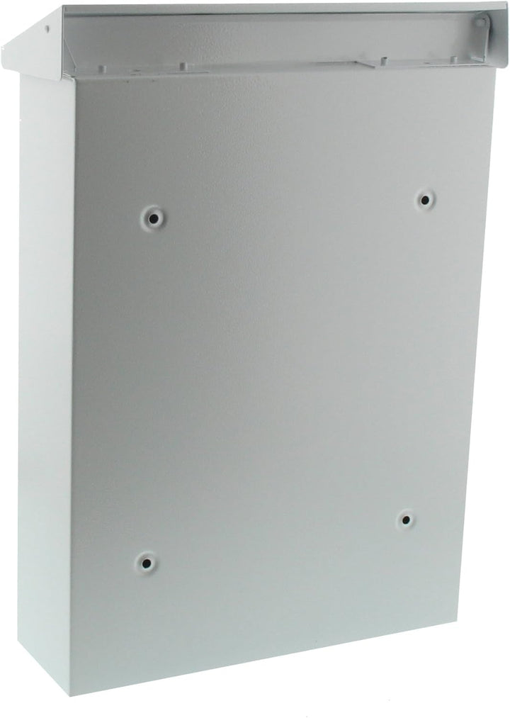 Burg-Wächter Briefkasten, Namensschild, A4 Einwurf-Format, Verzinkter Stahl, Strukturlackiert, Lette