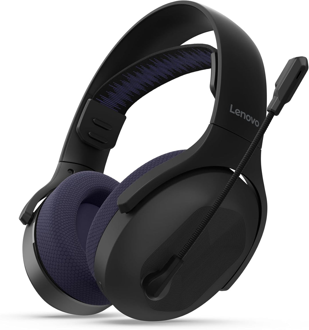 Lenovo Legion H410 Wireless Gaming Headset | Gaming Kopfhörer | schwarz-dunkelviolett
