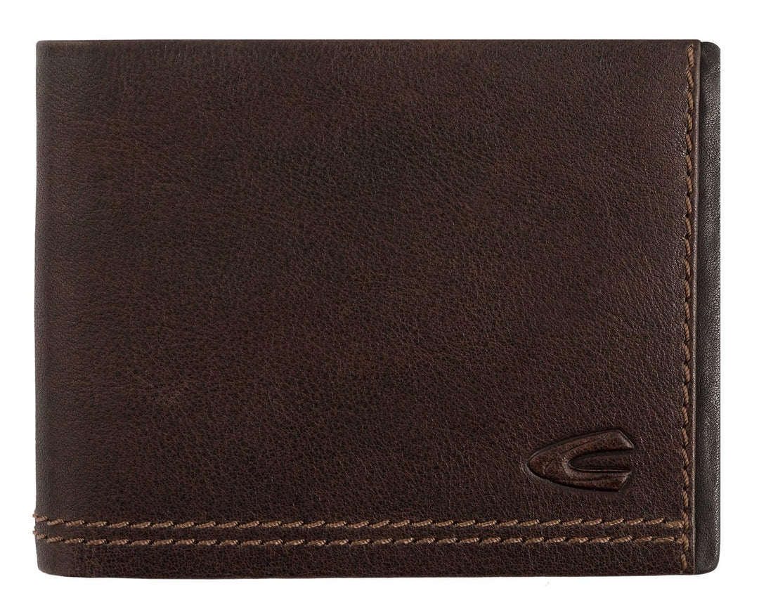 camel active Osaka Herren Geldbörse RFID Querformat Leder Mittelgross M Brown, M Brown