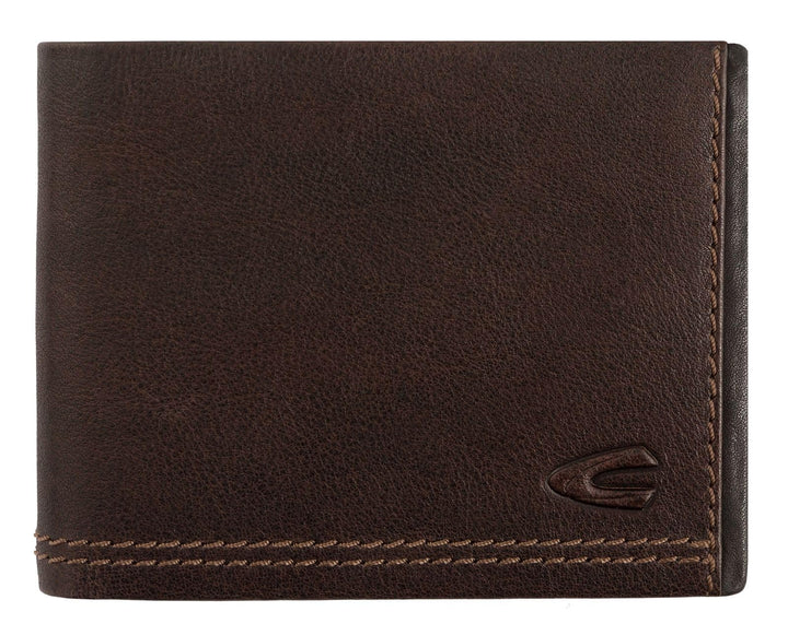 camel active Osaka Herren Geldbörse RFID Querformat Leder Mittelgross M Brown, M Brown