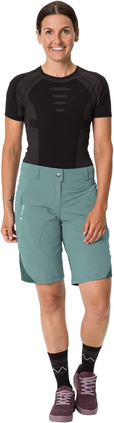 VAUDE Damen Hose Women's Altissimo Shorts Ii 36 Dusty Moss, 36 Dusty Moss