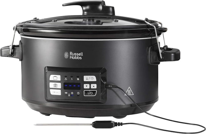 Russell Hobbs Multikocher 3-in-1 [Slow Cooker, Sous Vide, Bräter + Kerntemperatursensor] schwerer 6,