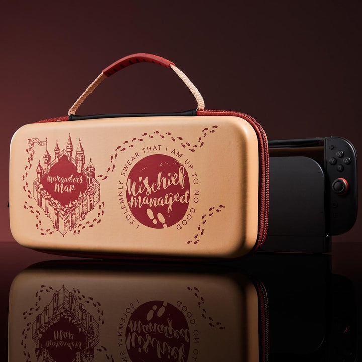 Numskull Offizielles Harry Potter Trageetui für Switch und Switch 2 – Karte des Rumtreibers Design –