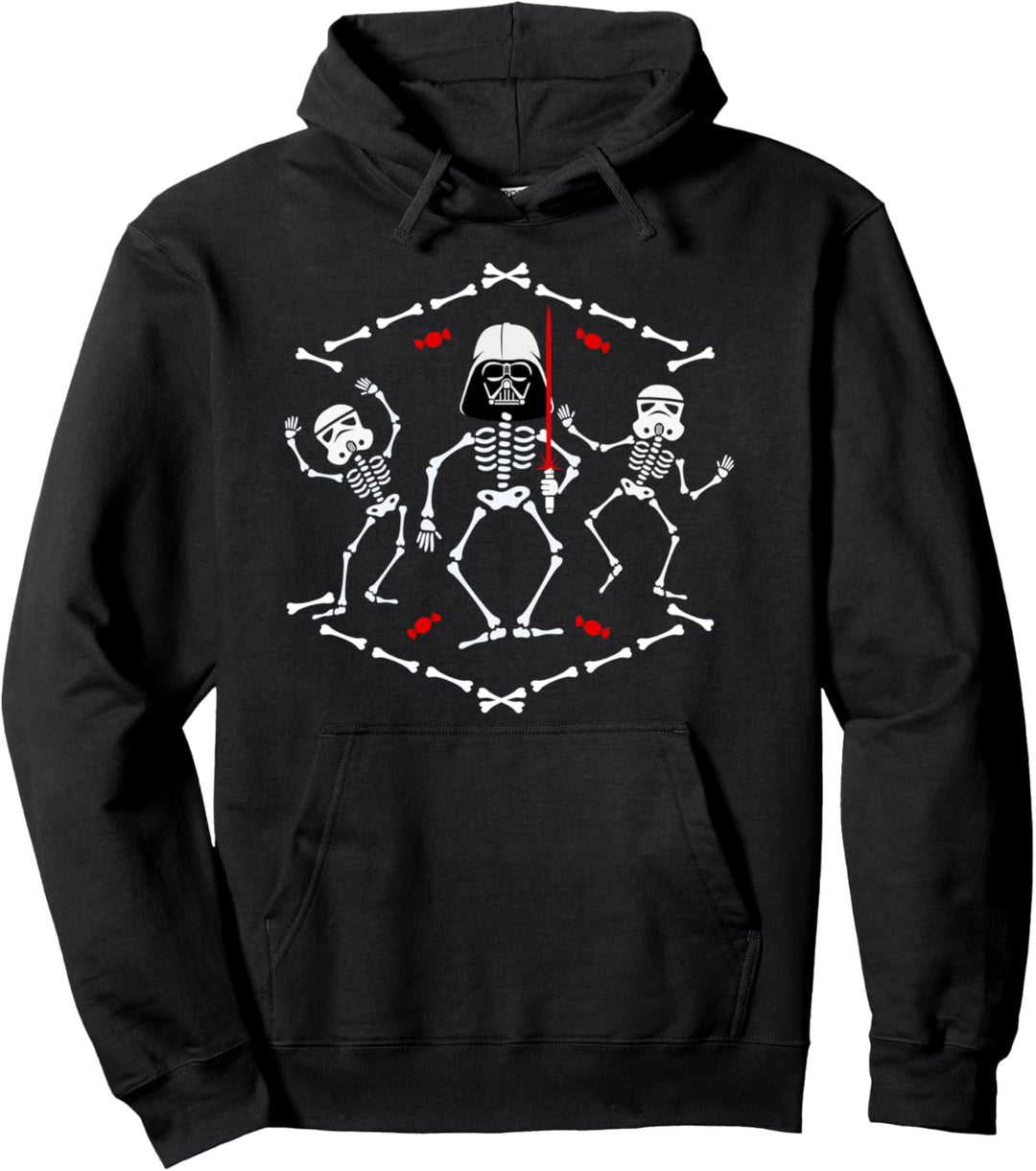 Star Wars Darth Vader & Skeleton Troopers Halloween Poster Pullover Hoodie