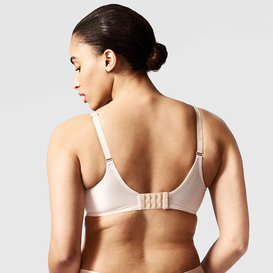 Chantelle Damen C Ideal Back Smoothing Bra Minimizer BH 70C Nude-rouge, 70C Nude-rouge