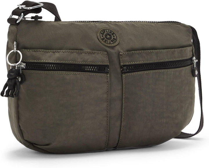 Kipling Womens IZELLAH Crossbody, Green Moss, 12x33x23 cm, Green Moss
