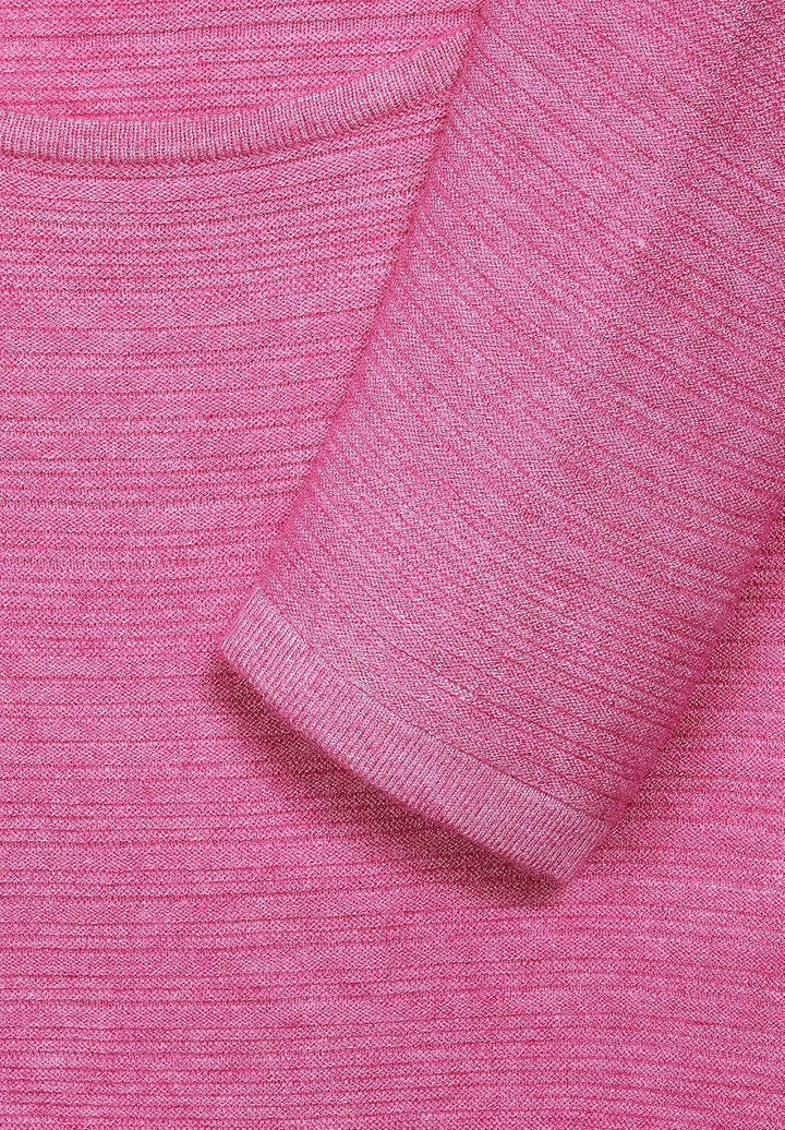 Street One Damen A302025 Strickpullover (1er Pack) 38 Pink Crush Melange, 38 Pink Crush Melange