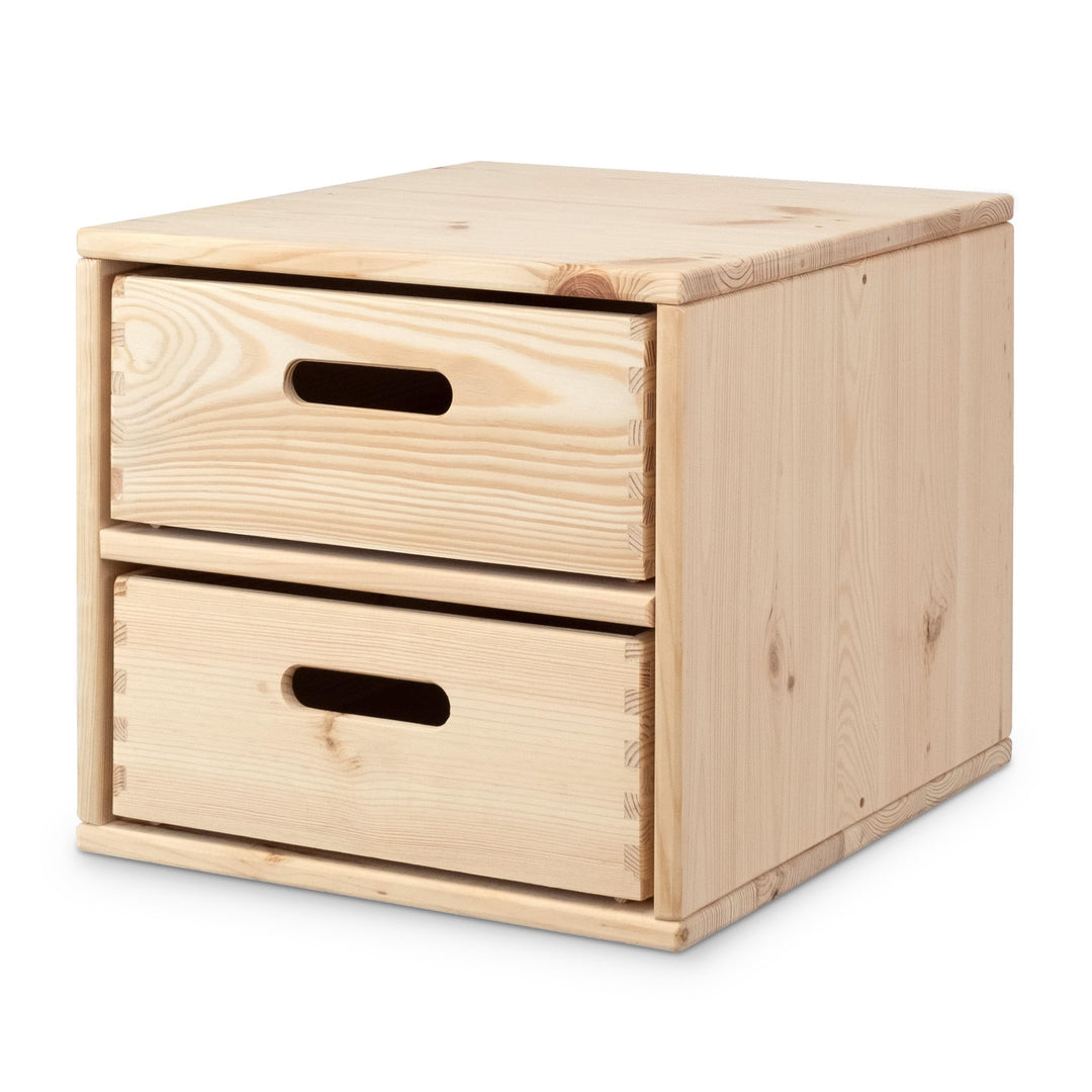 Ehrenkind® Regal für Kinderzimmer – Praktisches Aufbewahrungssystem aus Kiefer für Spielzeug und Ord