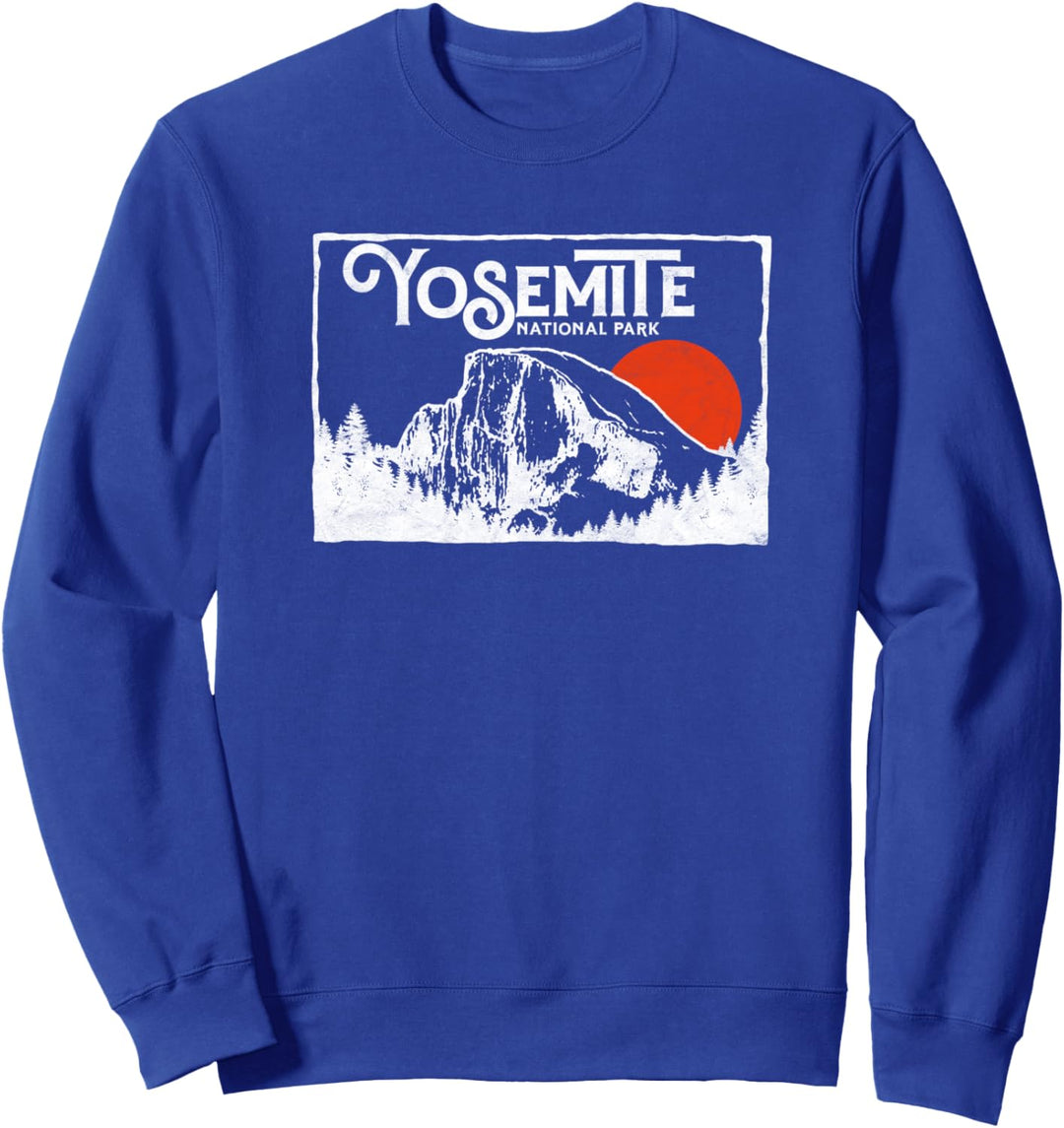 Retro Yosemite National Park Half Dome Vintage 80s Sweatshirt