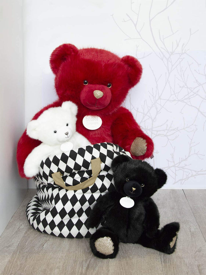 Doudou et Compagnie DC3589 Bear Collection 37 cm schwarz