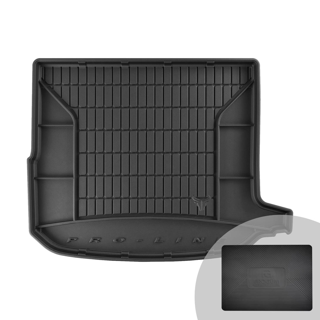 FROGUM ProLine 3D Gummimatte Exklusive Auto Kofferraummatte Kofferraumwanne für Mercedes-Benz GLC C2