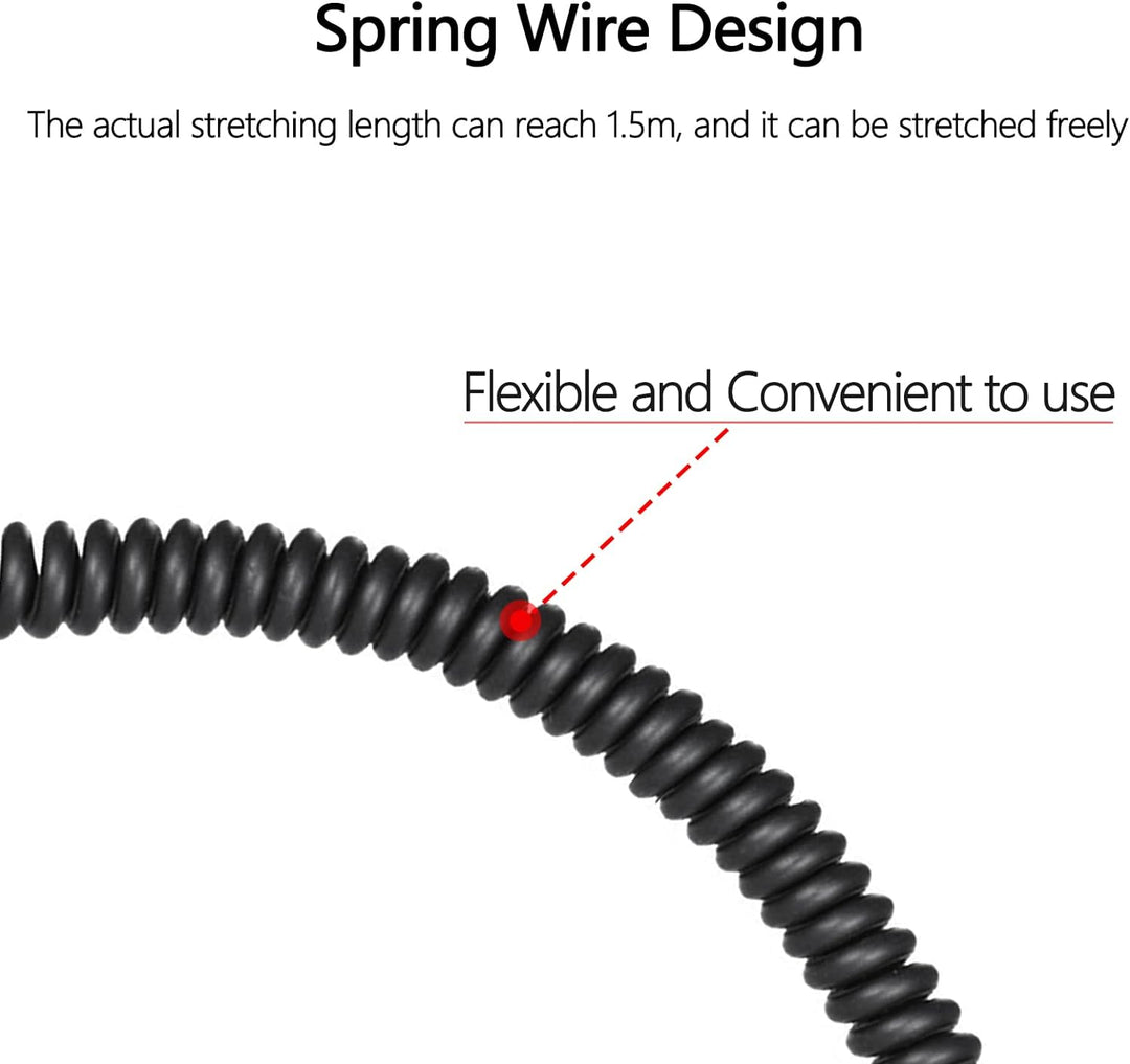 Raeisusp PD Spring Power Connector USB-C Kabel EN-EL14a Dummy Akku EP-5A DC Kupplung für Nikon D3100