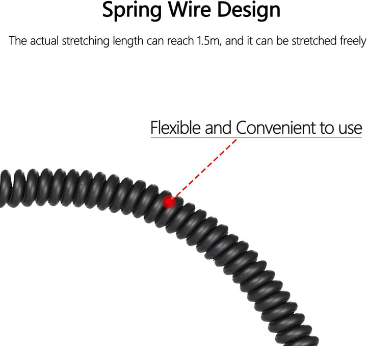 Raeisusp PD Spring Power Connector USB-C Kabel EN-EL14a Dummy Akku EP-5A DC Kupplung für Nikon D3100