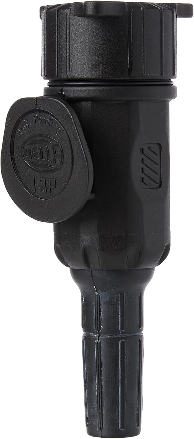 HELLA Anhängerstecker - 12V - 13-polig - 8JA 005 951-041 Langversion - mit Kappe, Langversion - mit