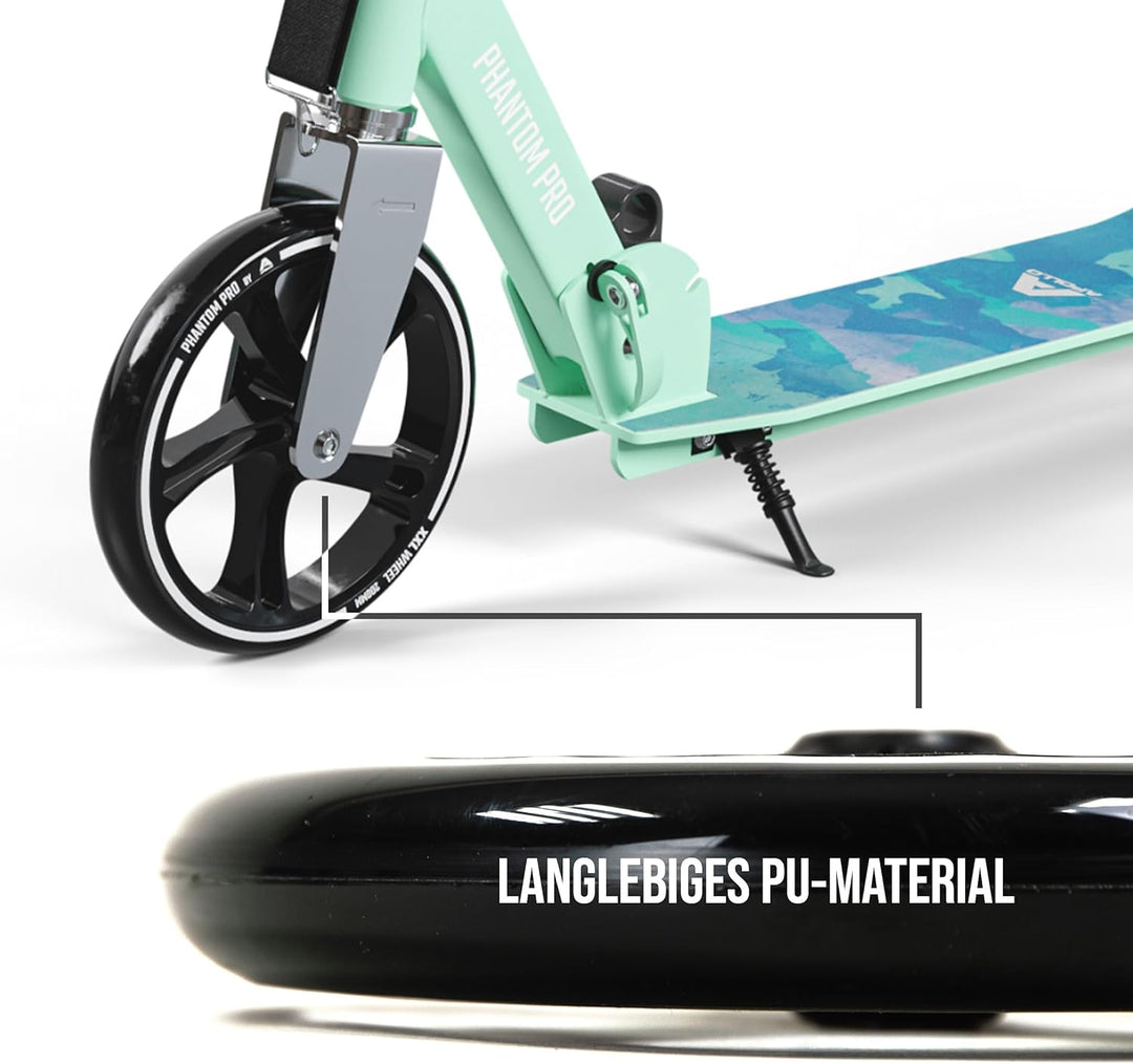 Apollo City Scooter Ersatzräderset Pro Wheels - ABEC 7 Kugellager, Roller Rad Ersatz-Räder passend C