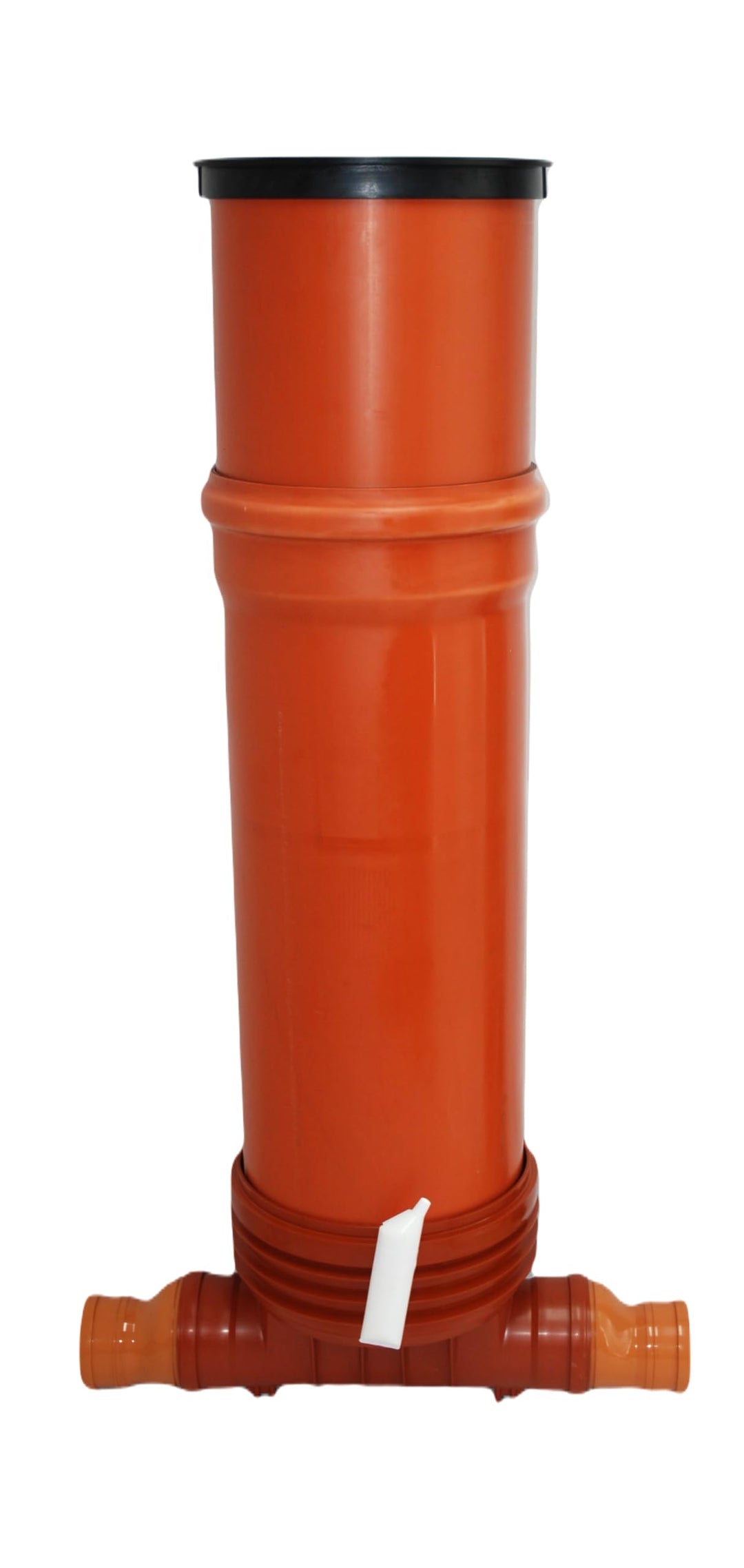KG Kontrollschacht DN 400/2 x Anschlüsse160-125-110 Höhe 0,5m bis 2m Revisionsschacht Abwasserschach