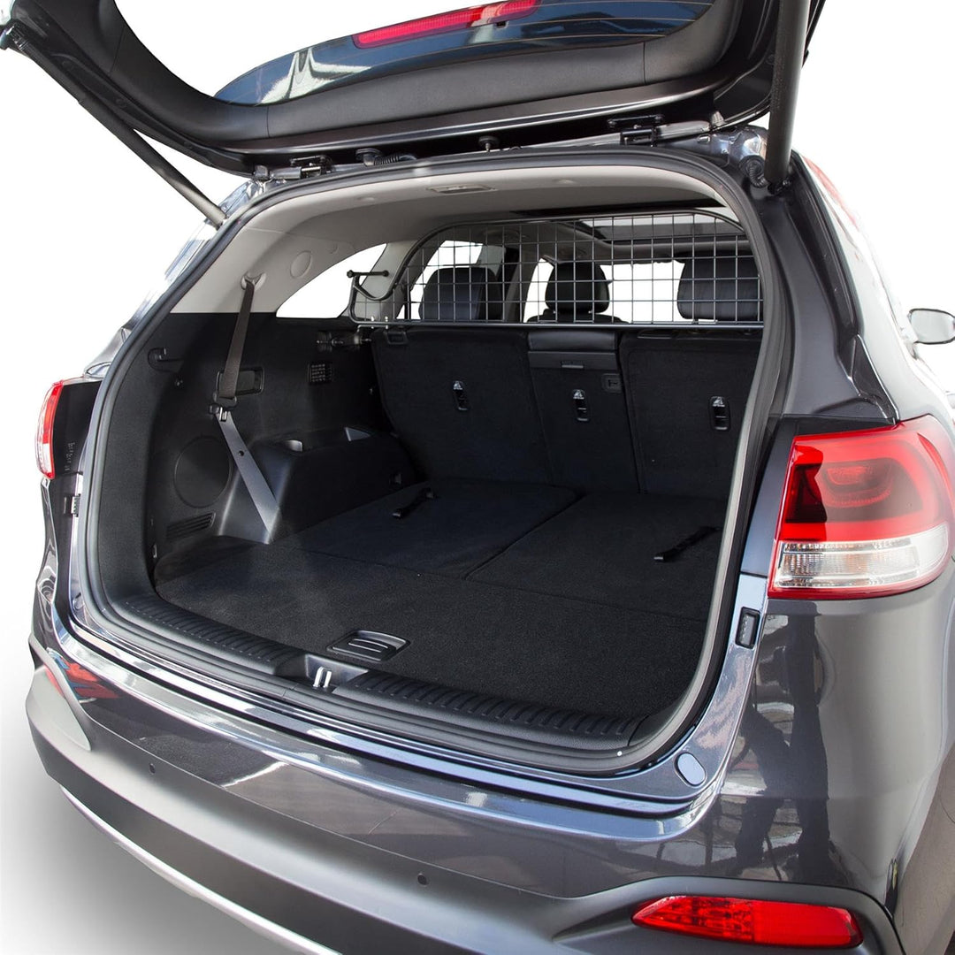 Travall Hundegitter Kompatibel mit Kia Sorento (2014-2020)[Panoramadach] Fahrzeugspezifischer Koffer