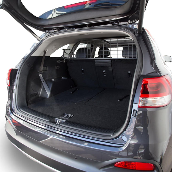 Travall Hundegitter Kompatibel mit Kia Sorento (2014-2020)[Panoramadach] Fahrzeugspezifischer Koffer