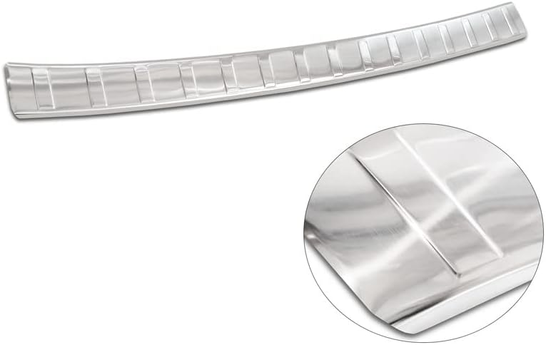 Avisa Edelstahl Heckstossstangenschutz kompatibel mit BMW 2er Active Tourer U06 M-Paket 2021- 'Ribs'