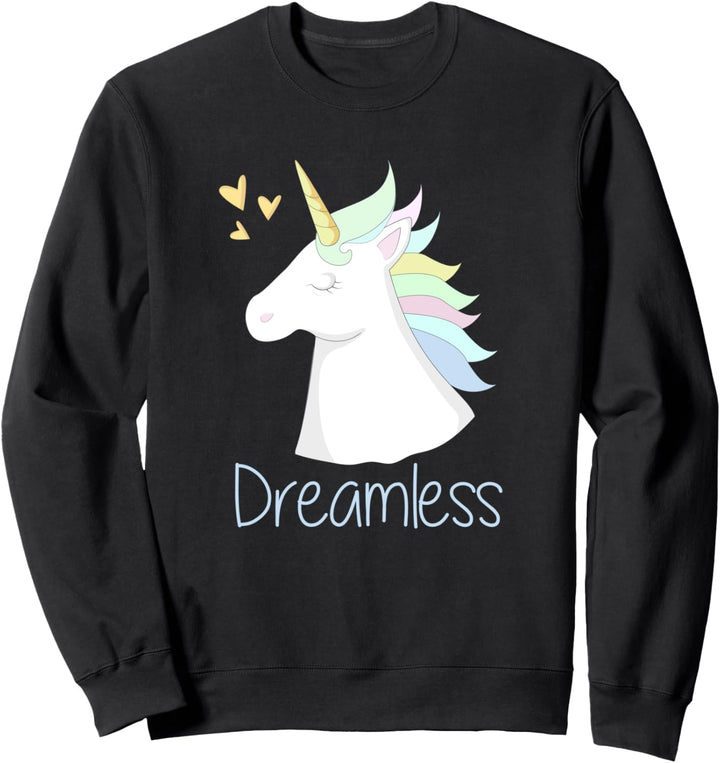 traumlose Einhörner magische Weihnachtskleidung Sweatshirt