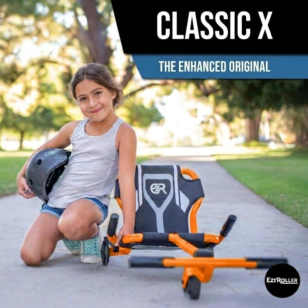EzyRoller Classic X Kinderfahrzeug für Kinder ab 4 bis 14 Jahre Dreirad Trike Dreiradscooter dreiräd