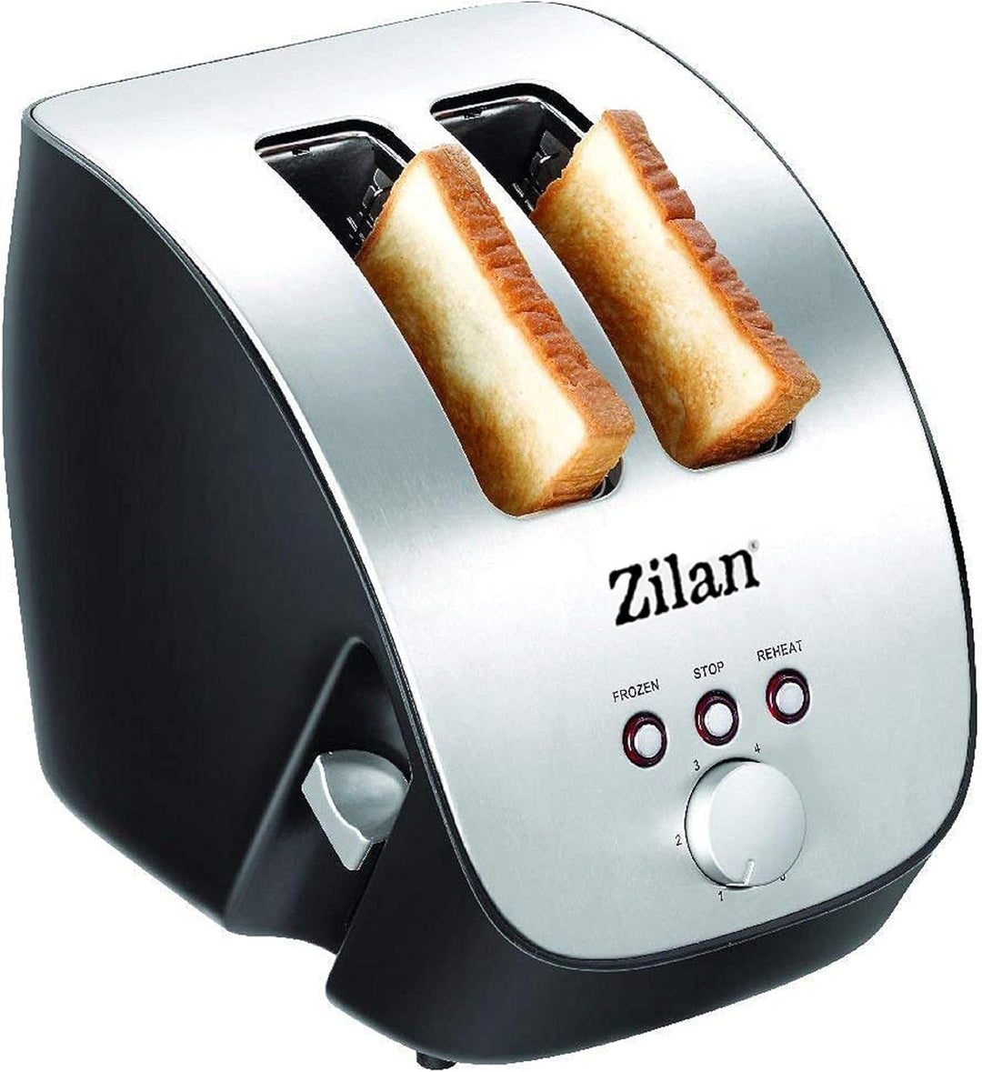 Edelstahl Toaster | 2 Scheiben Toaster | Design Toaster | Schräg Ttoaster | Toastautomat | Röstautom