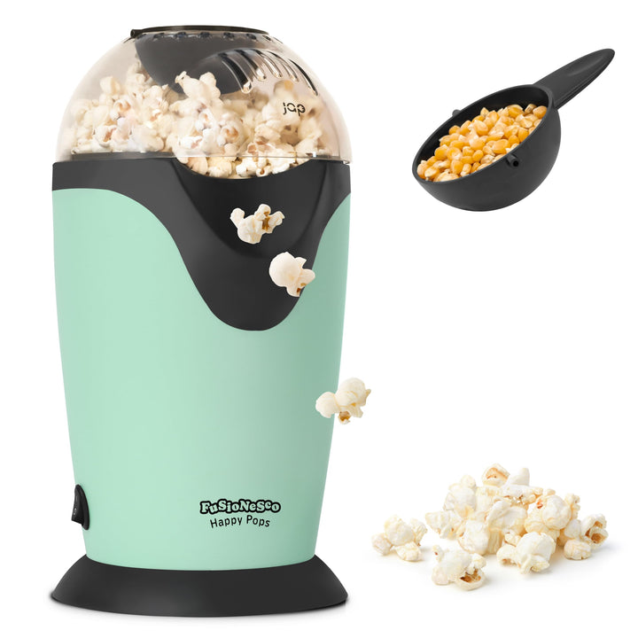 JAP Happy Pops Popcornmaschine - Retro Popcorn maker - Popcornmaschine für zuhause - 2 bis 3 Persone