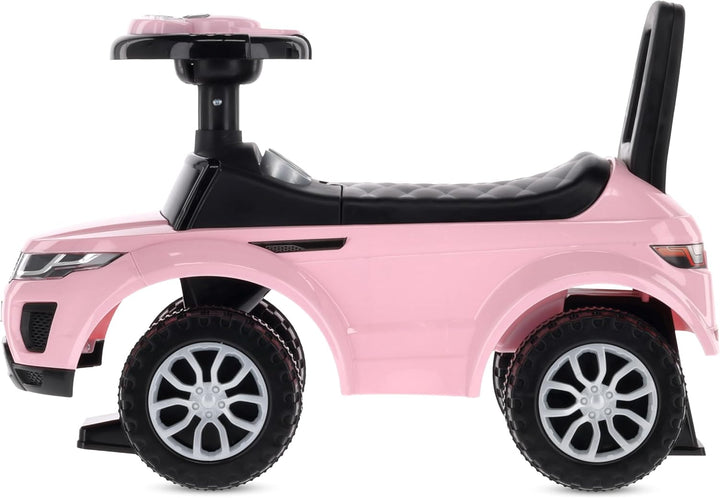 Rutschauto ab 1 Jahr, Kinderauto ab 12 Monaten, Baby Auto, Lauflernhilfe mit Hupe und Motorengeräusc
