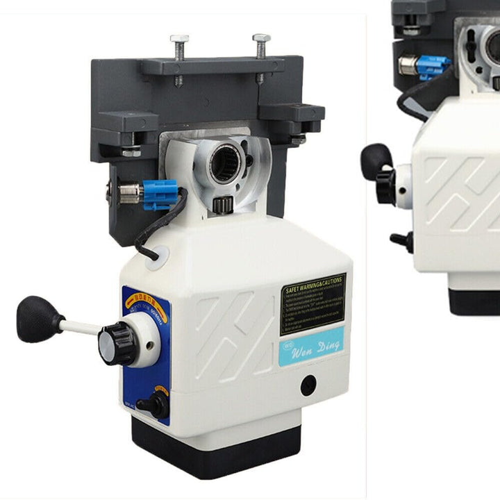 Horizontale Fräsmaschine mit Elektrischem Tischvorschub, Aluminium, AC-220V Einfach zu bedienen, für