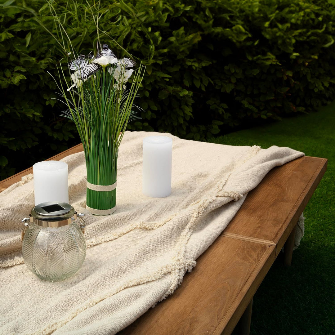 Rustiq Klapptisch Campingtisch - Klapptisch - Bohemian Picknicktisch - Klapptisch – 70X150X35CM – 6