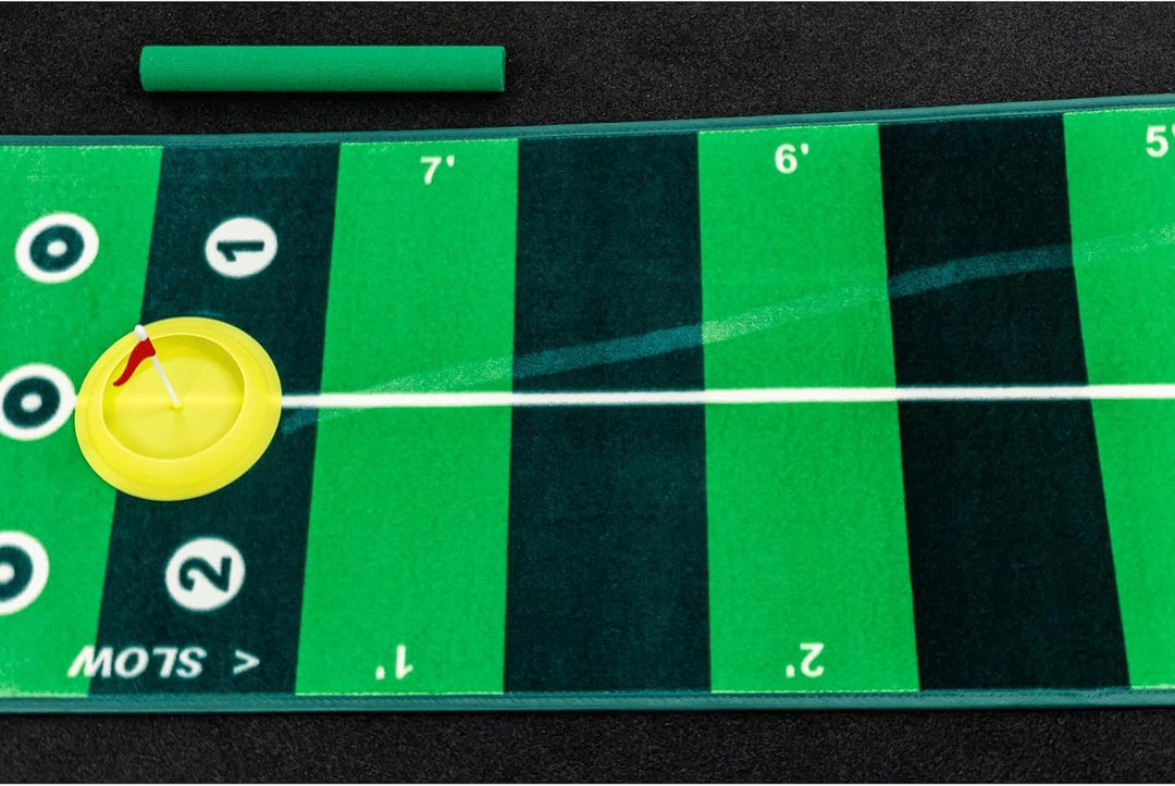 LONGRIDGE 4-Gang-Golf-Putting-Matte, Grün