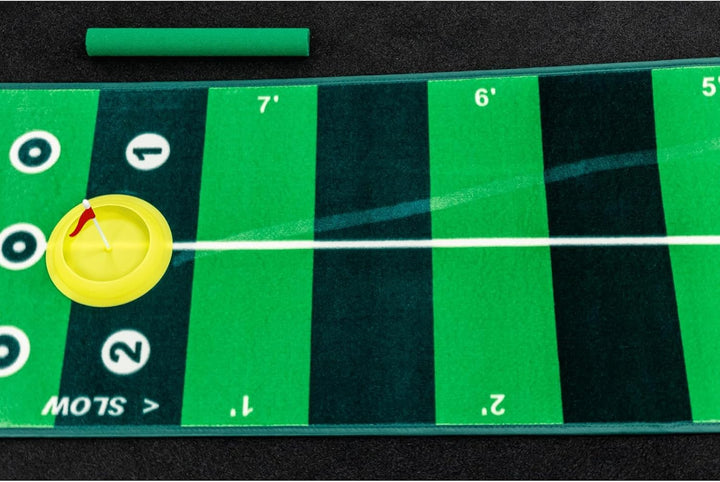 LONGRIDGE 4-Gang-Golf-Putting-Matte, Grün