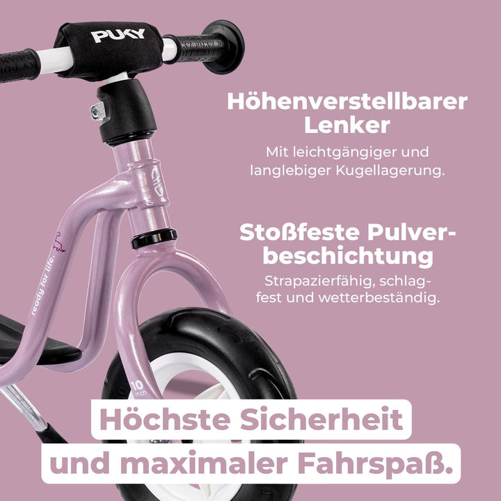 PUKY LR M | Laufrad ab 2 Jahre | sicheres, stylisches Laufrad | Lenker &amp; Sattel höhenverstellbar | m