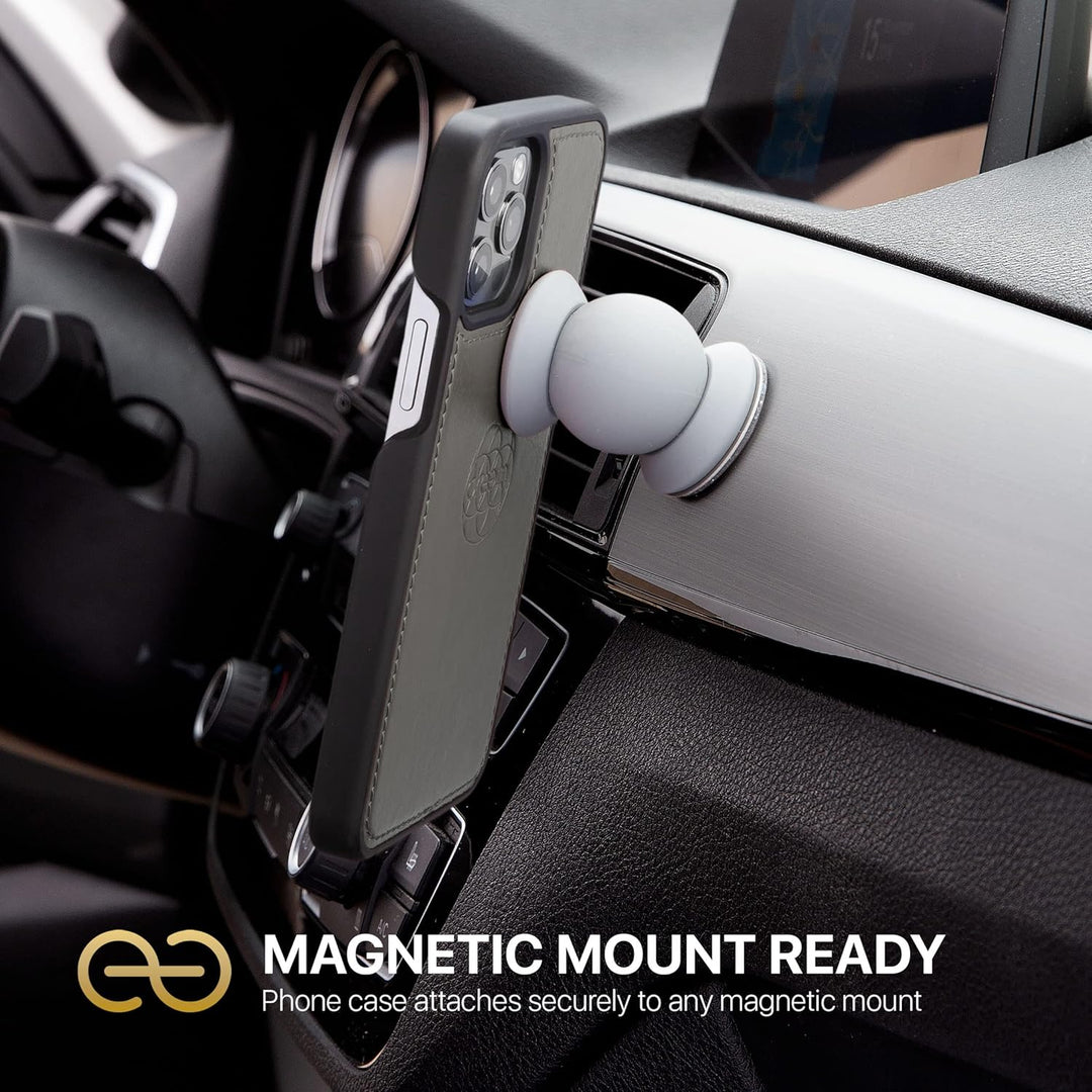 Dreem Fibonacci iPhone 13 Pro Max Brieftaschen-Etui / 2-in-1 stossfestes Etui und abnehmbares Folio