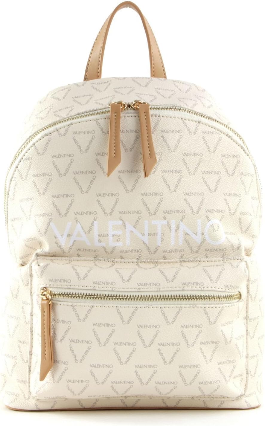 Valentino Damen Liuto Backpack, Ecru/Multi
