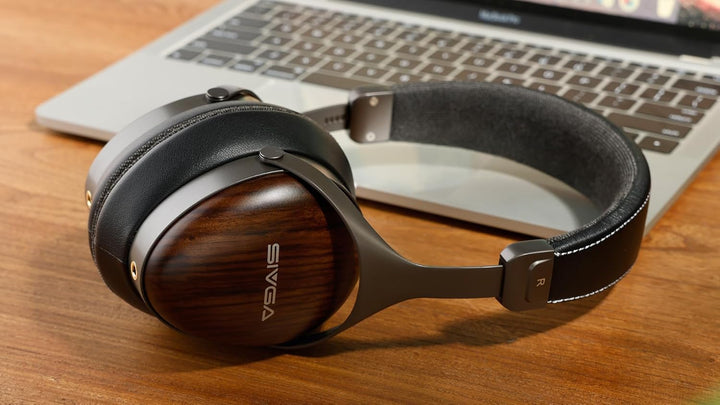 SIVGA SV021 PRO Hi-Fi Kopfhörer mit 50mm Dynamik-Treibern geschlossenes Holzgehäuse hohe Auflösung D