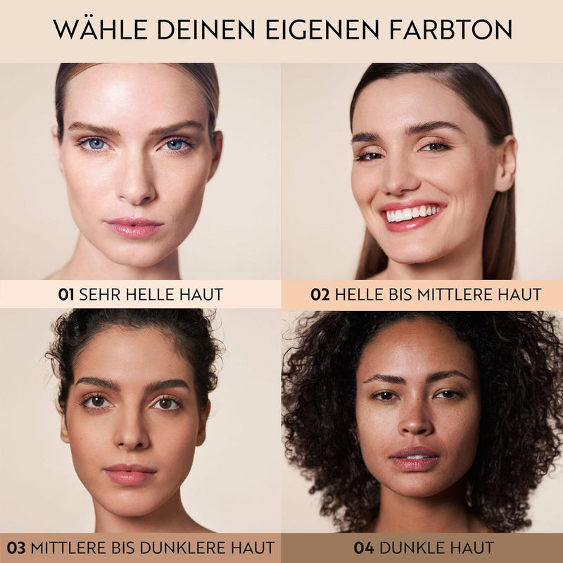 M. Asam Magic Finish Summer Teint Mit LSF 30 (30ml), 4-in-1 Primer, Make up, Puder & Concealer, Kasc