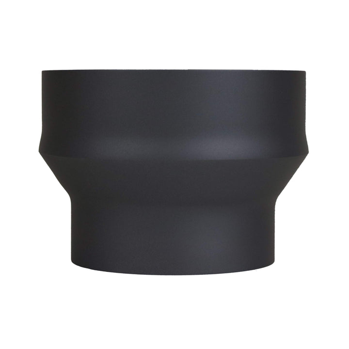 Ofenrohr Erweiterung von Ø 150 mm auf Ø 200 mm - Farbe: schwarz-metallic - Rauchrohrerweiterung Ø 15