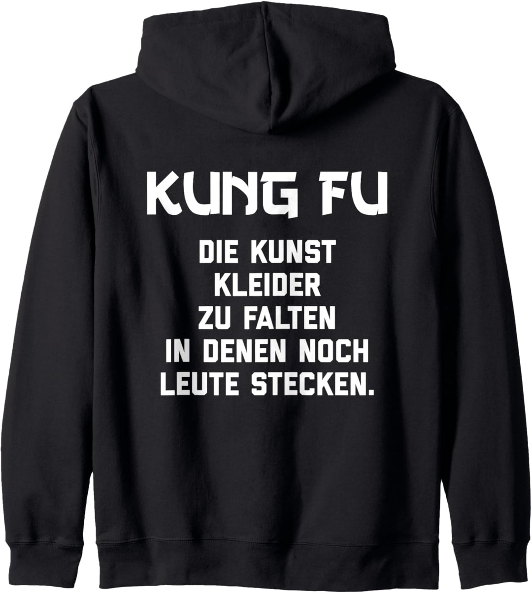 Kung Fu Kunst Kleider Zu Falten In Denen Noch Leute Stecken Kapuzenjacke