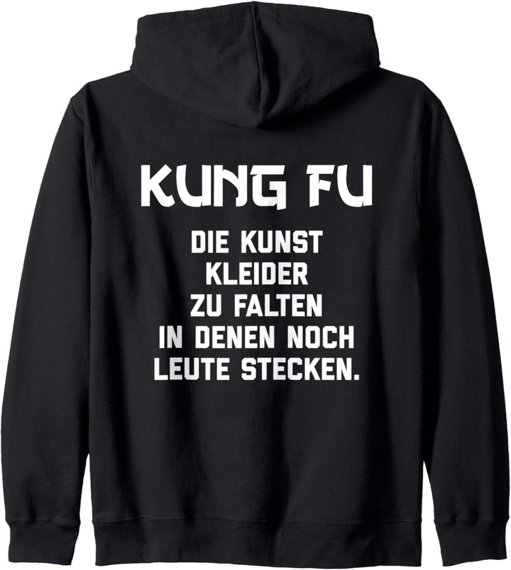 Kung Fu Kunst Kleider Zu Falten In Denen Noch Leute Stecken Kapuzenjacke