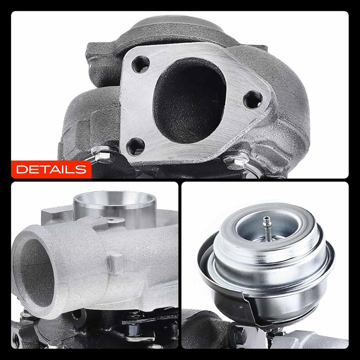 Frankberg Turbolader Kompatibel mit 3er E46 1999-2005 3er Touring E46 1999-2005 X5 E53 2001-2003 Rep