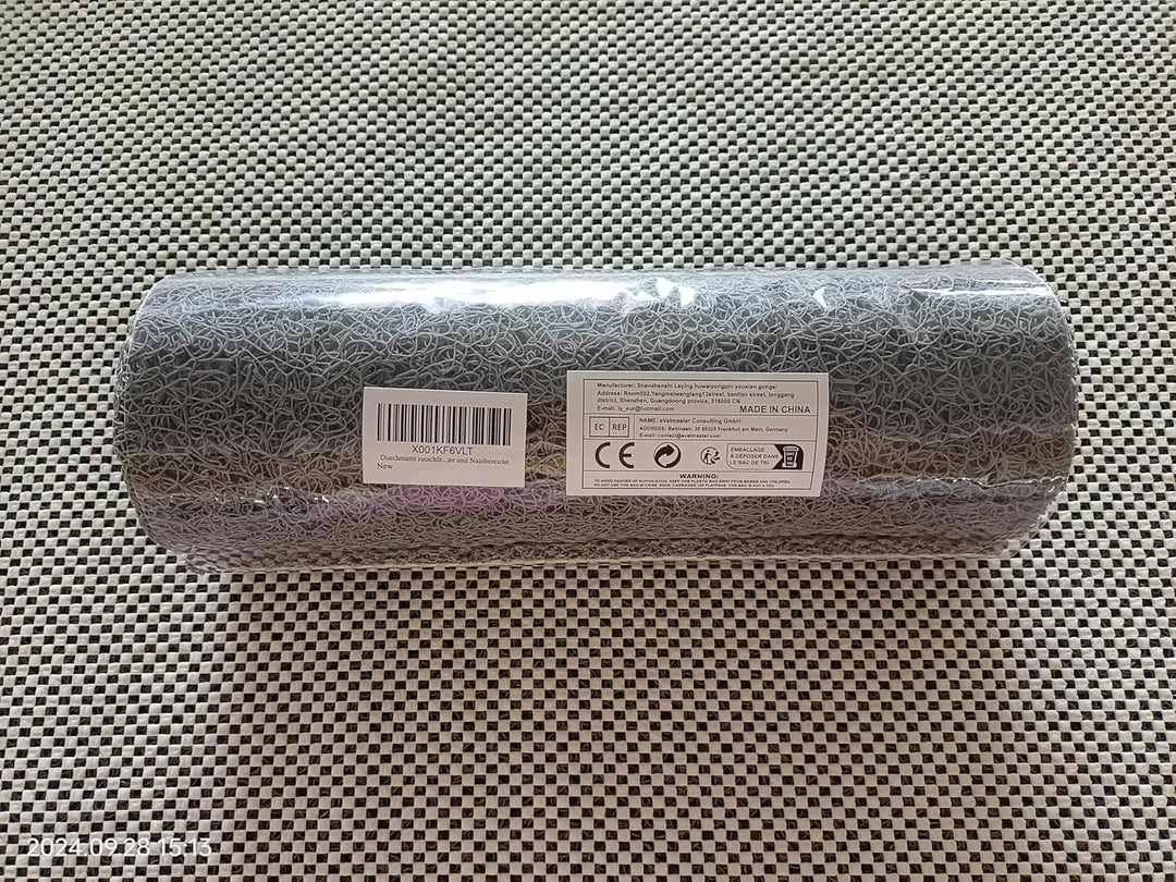 Duschmatte rutschfest, 60 x 60 cm Weich Komfort Sicherheits Badewannenmatte, Antibakterielle Bademat
