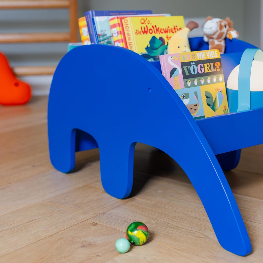 Remember Bücherregal, MDF – Kinder Bücherregal im Tierdesign für Kinderzimmer Ameisenbär Edgar B 67,