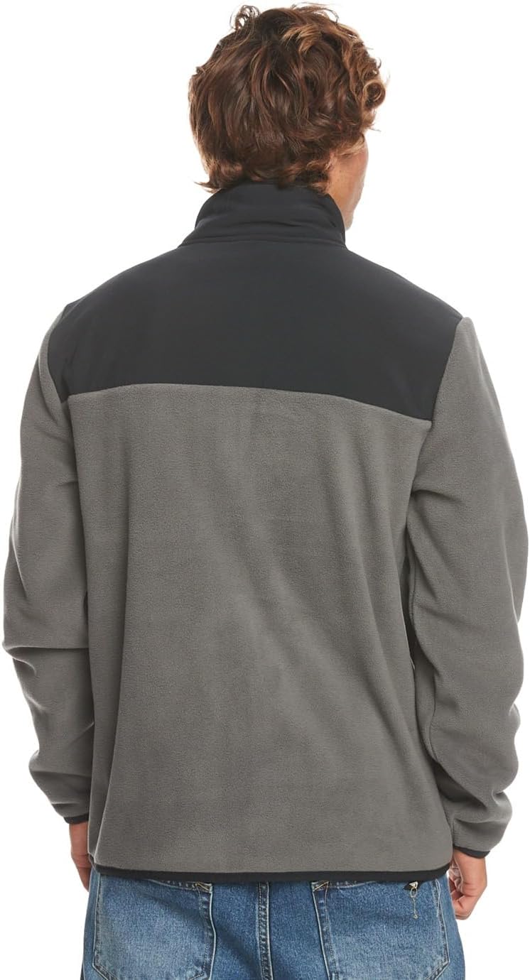 Quiksilver Herren Fz Polar Sweatshirt (1er Pack) XS Iron Gate, XS Iron Gate