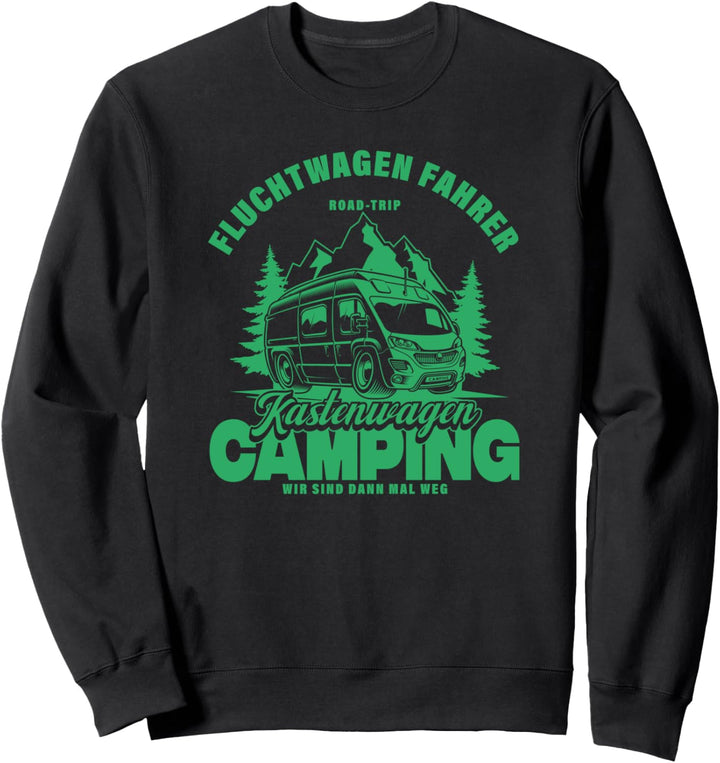 Kastenwagen Camping Road-Trip Sweatshirt