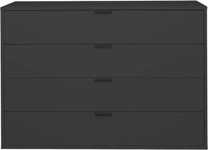 DEINE TANTE EMMA Bonnie/KO_04-119 anthrazit matt Lack Schubladenkommode Kommode Sideboard ca. 119 x