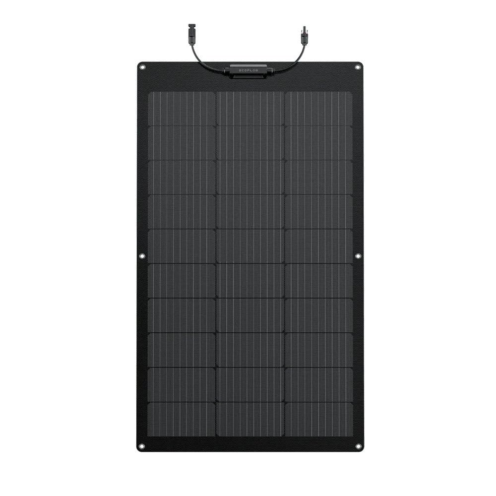 Ecoflow 100W Solar Panel Flexibles Monokristallines Solarpanel IP68 hocheffizient Solarmodul Solarze