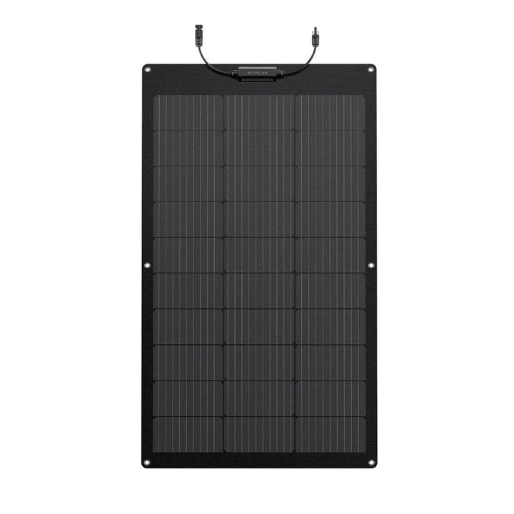 Ecoflow 100W Solar Panel Flexibles Monokristallines Solarpanel IP68 hocheffizient Solarmodul Solarze