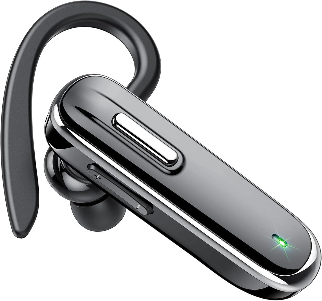 Bluetooth Headset,Wireless Freisprech Telefon mit Dual Mic 5.3 Freisprech-Bluetooth-Ohrhörer mit 25