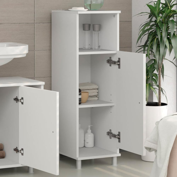 Vicco Midischrank Fynn, Weiss, 30 x 95 cm Weiss 95 x 30 cm, Weiss 95 x 30 cm
